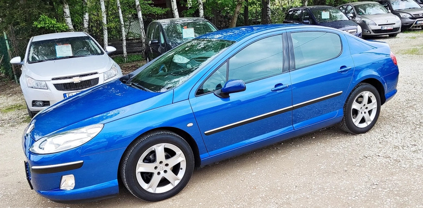 Peugeot 407 cena 11950 przebieg: 177000, rok produkcji 2004 z Wysokie Mazowieckie małe 466